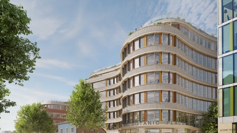 Railpen’s Botanic Place HQ Development in Cambridge achieves 100% BREEAM score at design stage 