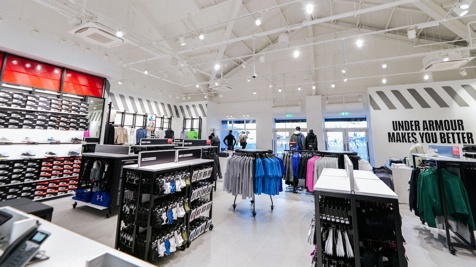 Under Armour opens largest Scottish outlet at Caledonia Park