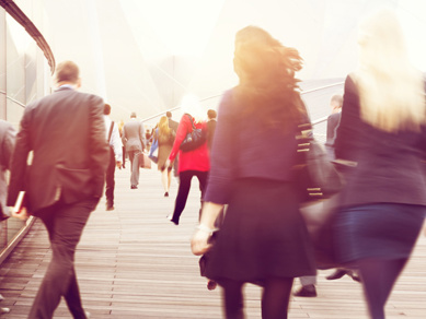 Commuters Walking 1